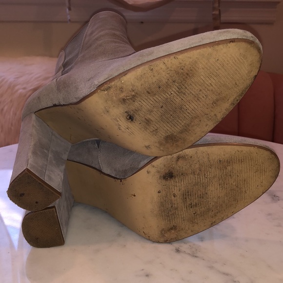 Steve Madden Effect block heel booties, size 9M - Picture 9 of 14